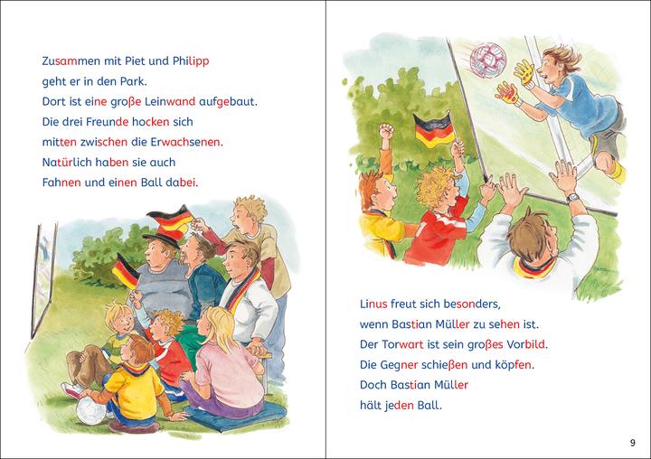 Produktbild Leselöwen Lesetraining 2. Klasse - Fussballgeschichten (Deutsch, 2022)