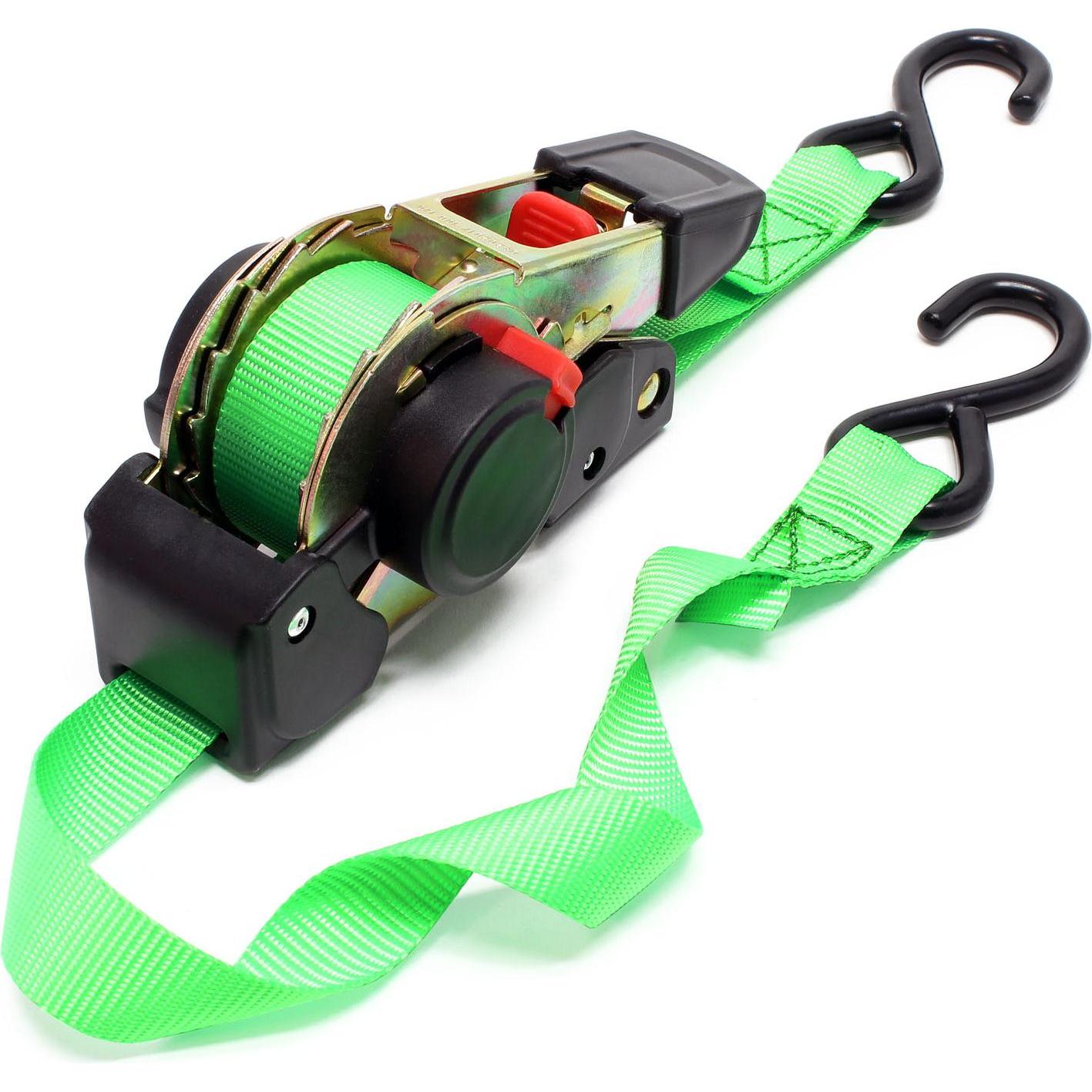 Cinghia Cricchetto Cremagliera Fissaggio 4x Automatico 1,8m X 25mm - Foto 8