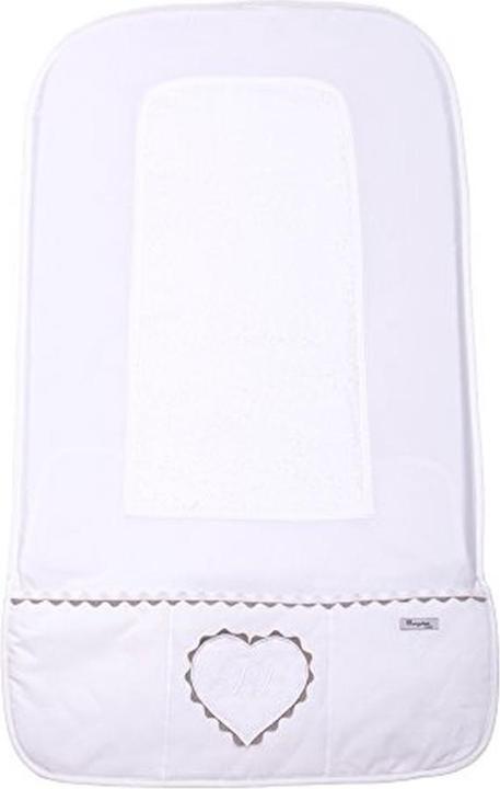 Maison Nougatine Temma wrap pad white