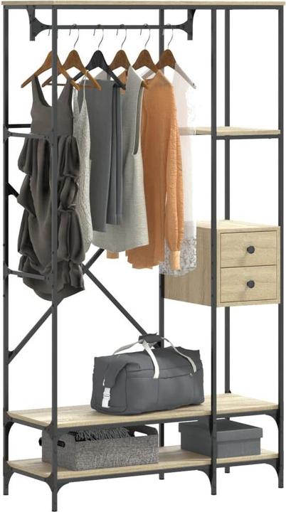 Actual product image vidaXL Coat rack