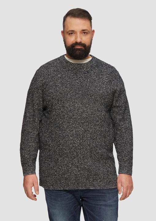 Image du produit S.Oliver Strickpullover Grobstrickpullover in Melange-Optik (5XL)