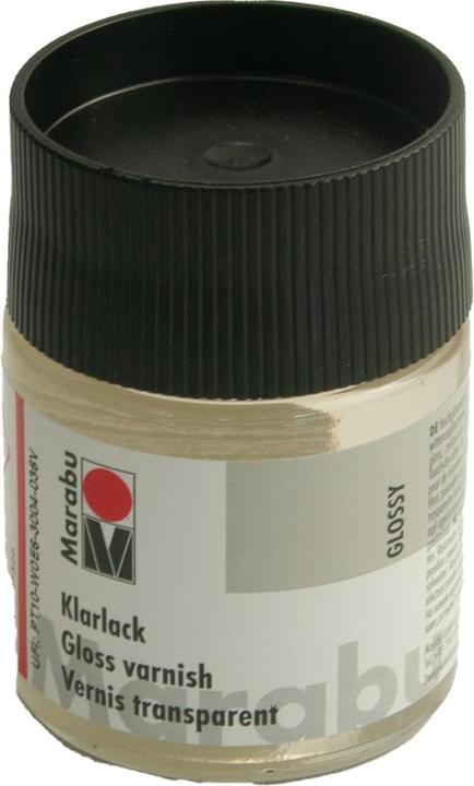 Produktbild Marabu Klarlack 50 ml auf Lösungsmittelbasis farblos (Transparent, 0.05 l)
