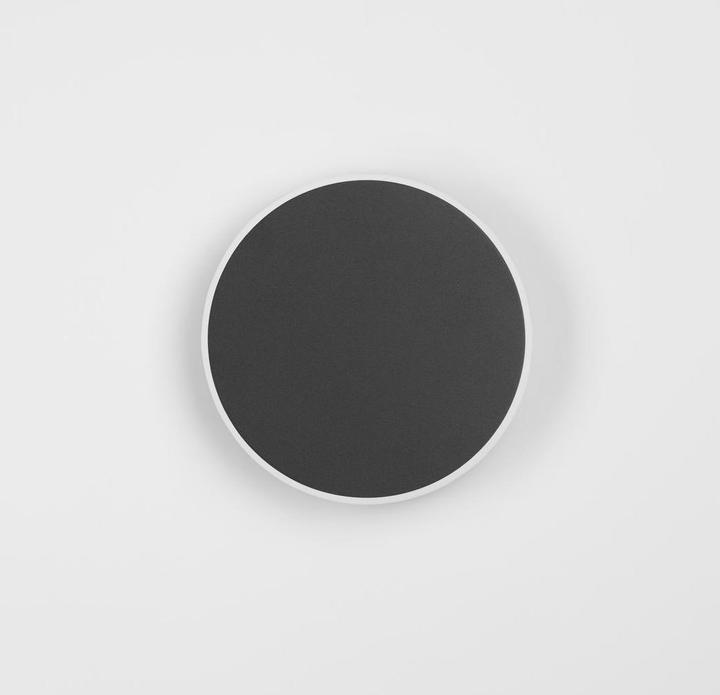 Productafbeelding Nova Luce NEVO LED wandlamp zwart 12W warm wit 20x3,9x20cm 9248159