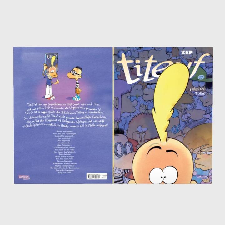 Actual product image Titeuf 17: Folgt der Tolle! (German, Christiane Bartelsen, Zep, 2024)
