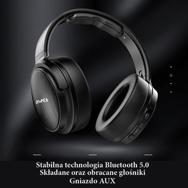 Produktbild Awei Bluetooth headphone s A780BL black (Keine Geräuschunterdrückung, 15 h, Kabellos)