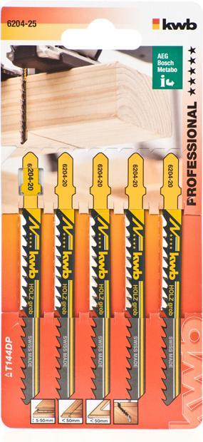 Immagine prodotto kwb Lame per seghetto alternativo Jigger Star Legno Gs