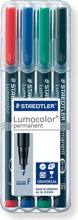 Actual product image Staedtler Lumocolor permanent (4 x)