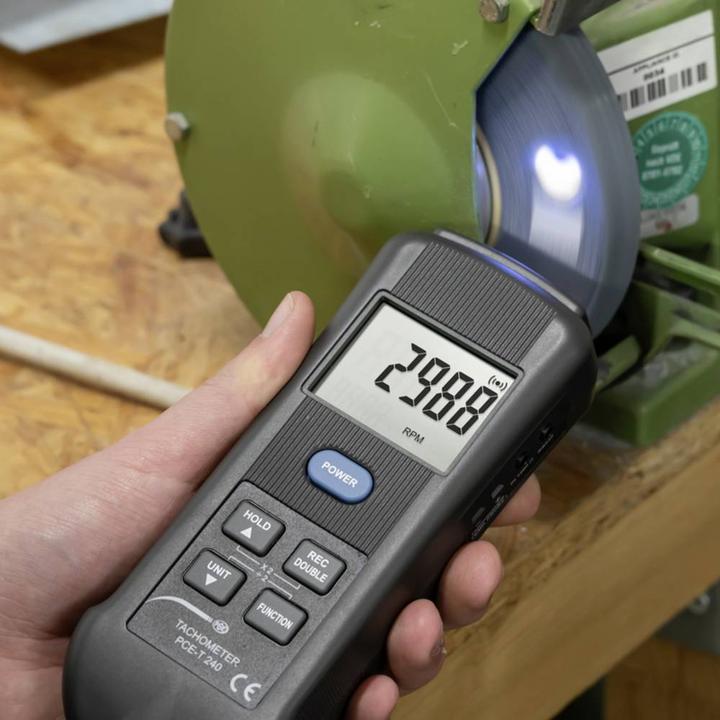 Actual product image PCE Instruments Handtachometer Stroboskop