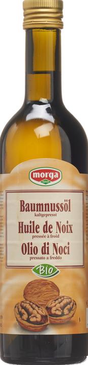 Immagine prodotto Morga Olio di noce di albero spremuto a freddo organico (50 cl)