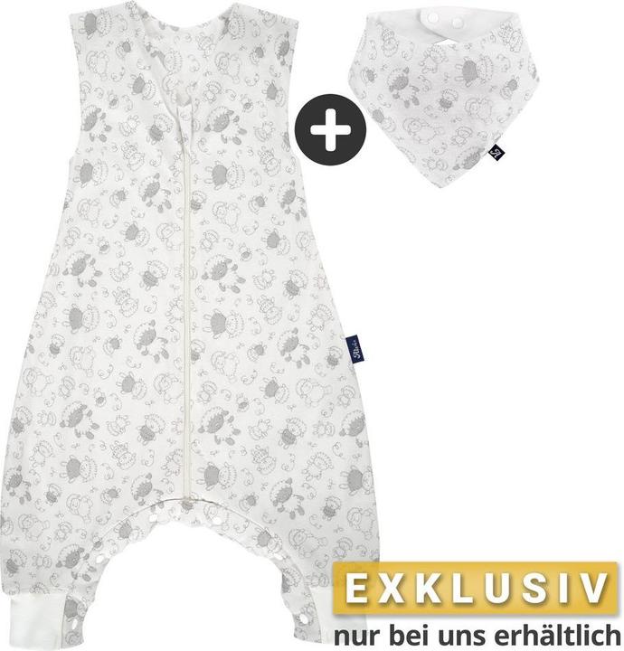 Produktbild Alvi Schlafsäcke Sommer-Schlafsack mit Füssen / Sleep-Overall Light / (100 cm)
