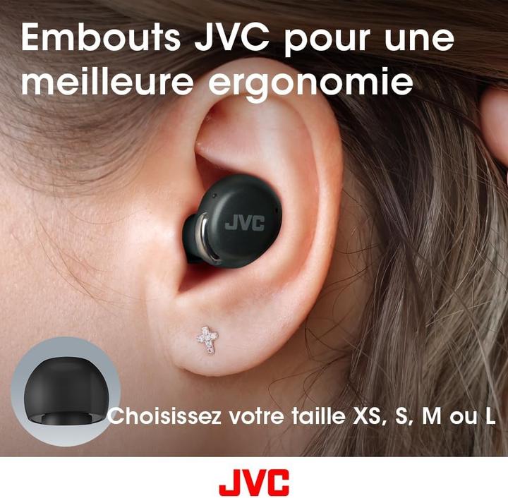 Actual product image JVC HA-A30T2-B Compacts, stylish True Wireless earbuds with Noise Cancelling - White (HAA30T2WU) (ANC, 11 h, Wireless)