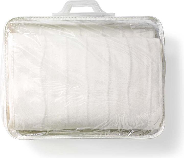 Actual product image Nedis Electric blanket - Polyester blanket - Double size - 140 x 160 cm - 3 heat levels - Removable (160 x 140 cm)
