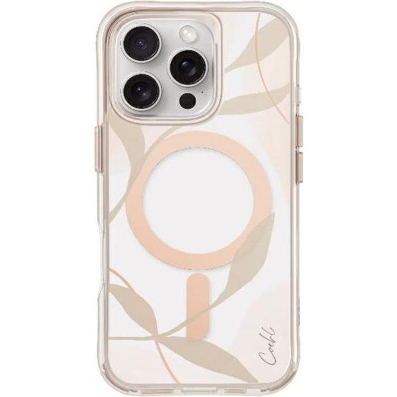 Uniq etui Coehl Verdure iPhone 16 Pro Max 6.9" Magnetic Charging spring blossom (Apple iPhone 16 Pro Max), Smartphone Hü...