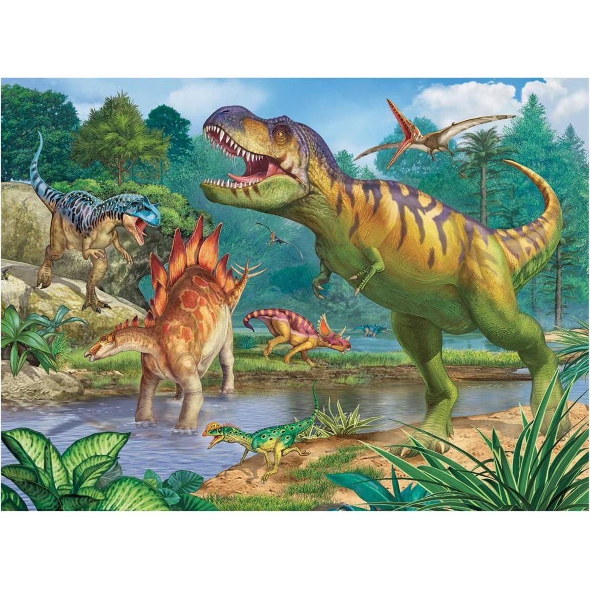 Thumbnail - Ravensburger Welt der Dinosaurier (100 Teile)