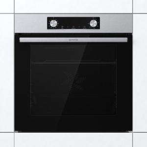 Actual product image Gorenje Oven BO6735E02X 77 L, Multifunctional, EcoClean, Mechanical control, Height 59.5 cm, Width 5