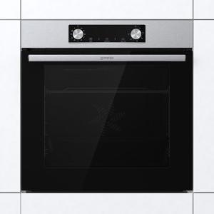 Actual product image Gorenje Oven BO6735E02X 77 L, Multifunctional, EcoClean, Mechanical control, Height 59.5 cm, Width 5
