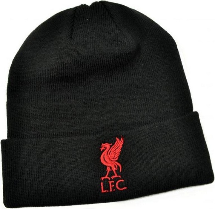 Actual product image Score Draw Unisex Adult Bronx Liver Bird Knitted Turned Up Cuff Beanie (One size)