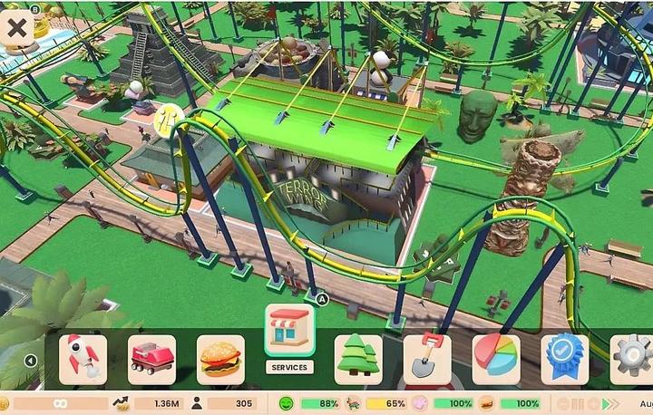 Produktbild Atari RollerCoaster Tycoon Adventures Deluxe (PS4, PS5, DE)