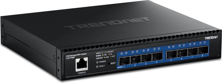 Produktbild Trendnet 8-P0RT 10G LAYER 2 MANAGED (8 Ports)
