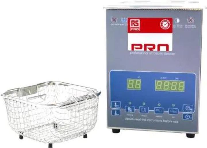 Image du produit RS PRO nettoyeur à ultrasons (40 kHz, 2000 ml)