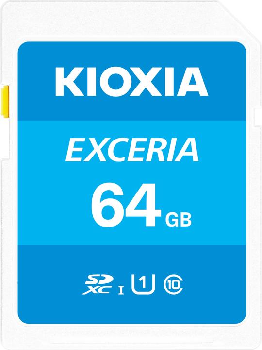Actual product image Kioxia Exceria (64 GB, SDXC, U1, UHS-I)
