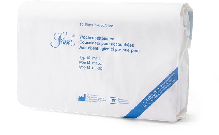 Produktbild Sana Wochenbettbinden (10 x)