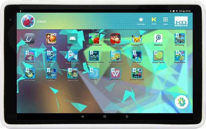 Actual product image Kurio Tab XL (10", 16 GB, Black, White)