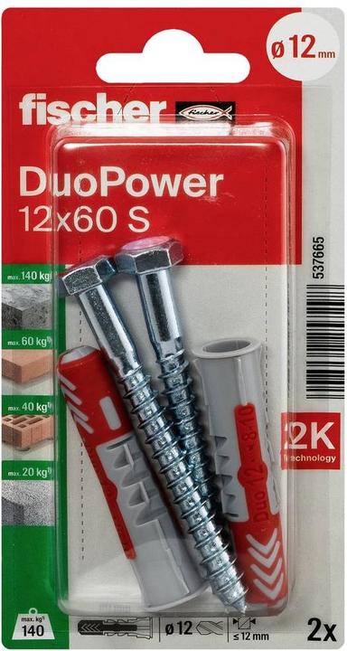Actual product image Fischer Duopower (2 pcs.)