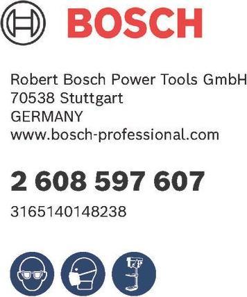 Produktbild Bosch Professional Zubehör Kunstbohrer HM, 25 x 90 mm, d 8 mm (8 mm)