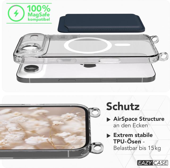 Produktbild EAZY CASE MagSafe Handykette Clear für Apple iPhone Air