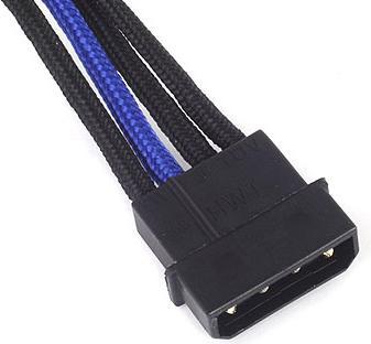 Image du produit Silverstone Câble Molex 4 pôles vers 4x SATA (30 cm, PWM à 4 broches)