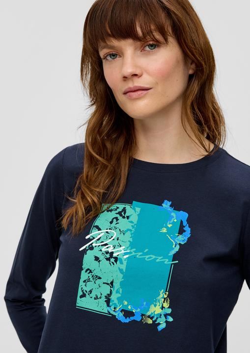 Produktbild s.Oliver T-Shirt Longsleeve mit Frontprint (42)