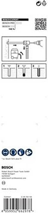 Immagine prodotto Bosch Professional Zubehör Set di punte per martello Expert SDS Clean plus-8X 12 x 200 x 350 (12 millimetri)