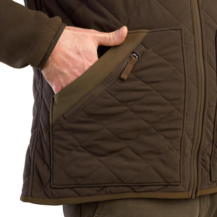 Image du produit Solognac Gilet homme matelassé silencieux Polyester (4XL)