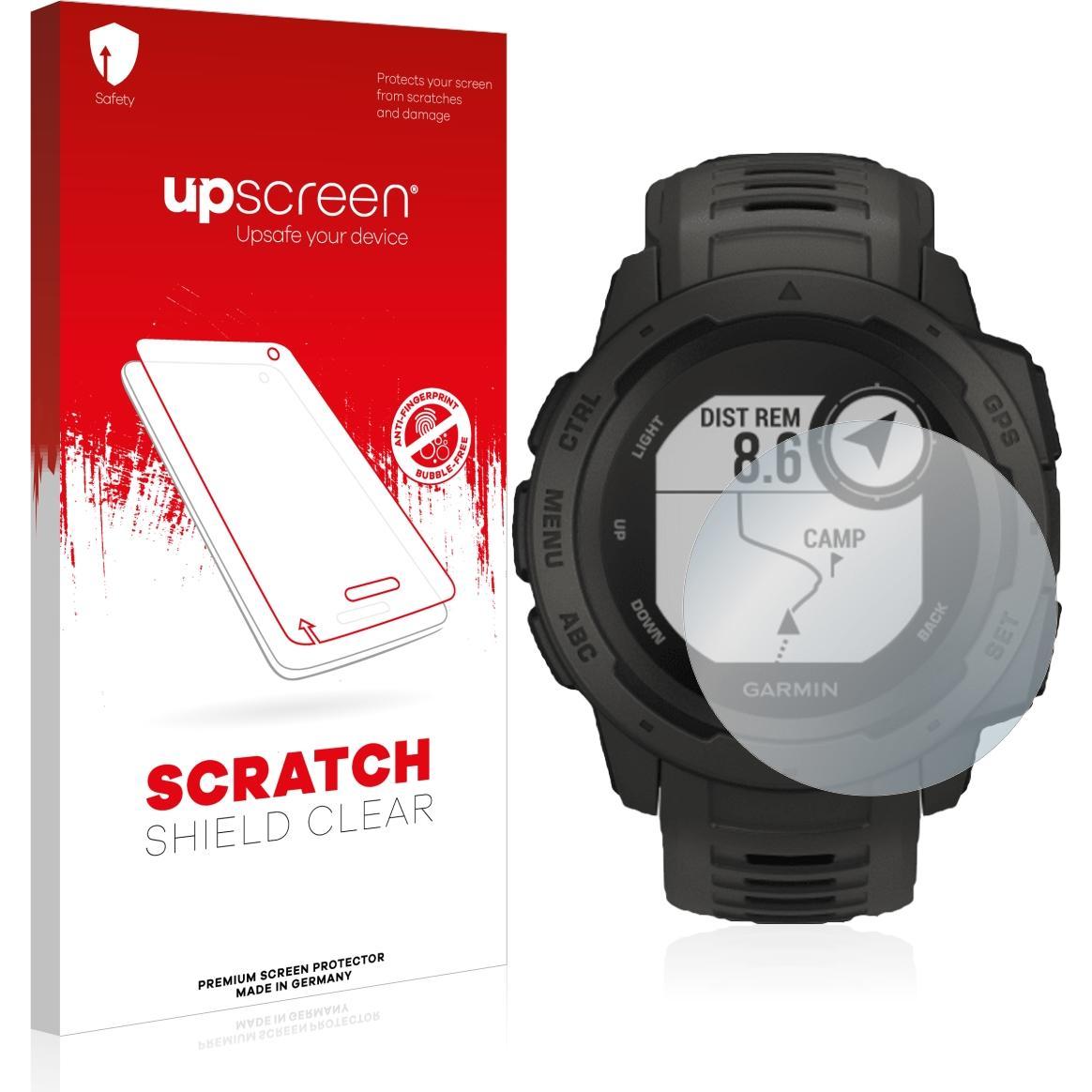 upscreen Scratch Shield Displayschutz, Smartwatch Schutzfolie, Transparent