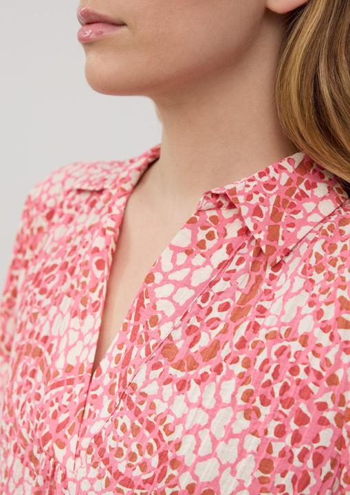 Produktbild S.Oliver Kleid Strukturiertes Hemdblusenkleid mit Eingrifftaschen (36)