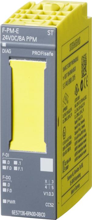 Actual product image Siemens ET200SP Peripheral module, 2 DI, 1 RO