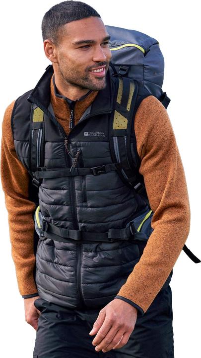 Actual product image Mountain Warehouse Mens Turbine II Hybrid Padded Gilet (4XL)