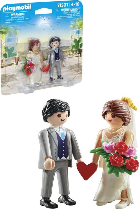 Image du produit Playmobil 71507 DuoPack Couple de mariage (71507, Figurines Playmobil)