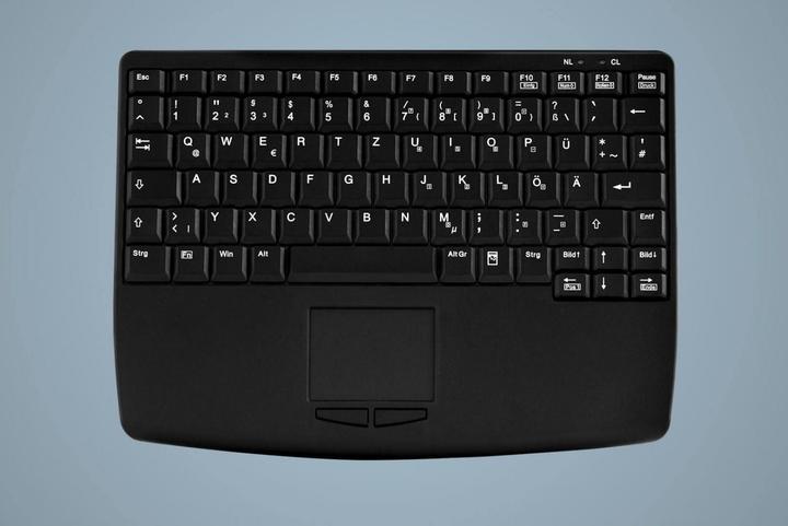 Image du produit Active Key Clavier Touchpad compact pour ordinateur portable USB noir (DE, Filaire)
