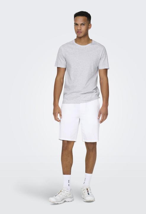 Actual product image Only & Sons ONSMARK 0011 COTTON LINEN SHORTS Chino shorts (XXL)