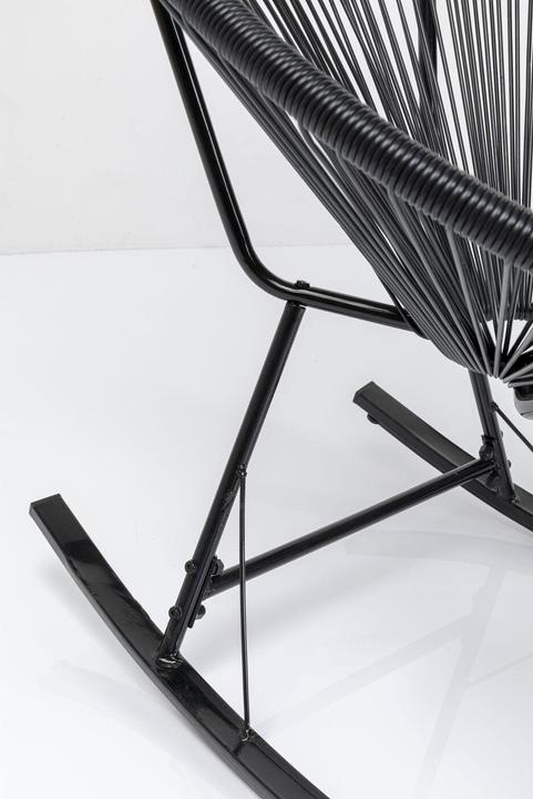 Image du produit Kare Design Fauteuil à bascule Acapulco Noir