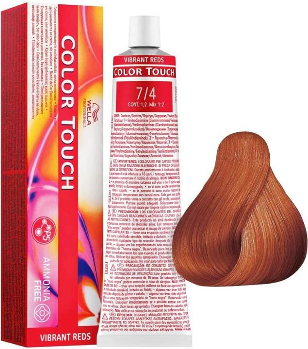 Blonde moyenne/Rouge