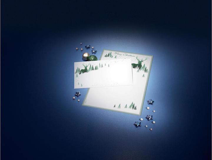 Actual product image Sigel Christmas Forest (90 g/m², 25 x, A4)