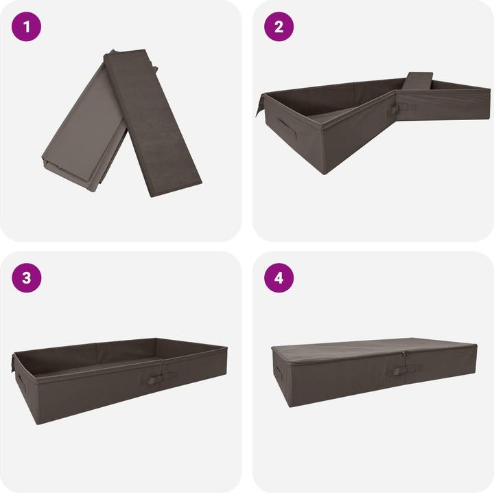 Actual product image vidaXL Aufbewahrungsbox (48 cm, 2x)