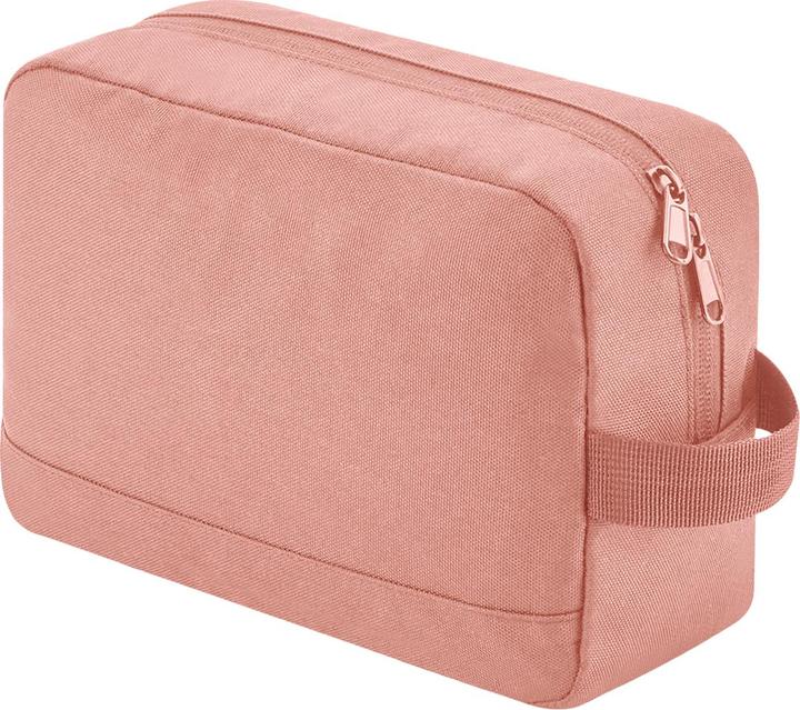Actual product image Bagbase Essentials cosmetic bag recycled material