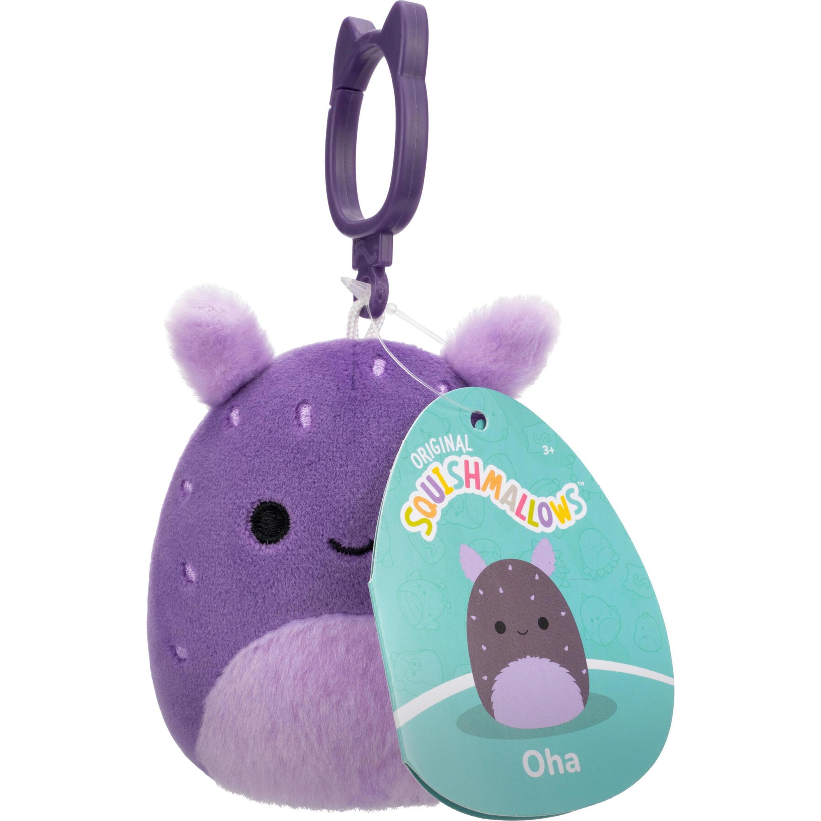 Squishmallows, Schlüsselanhänger, 9 cm P20 Clip On - Oha Bunny