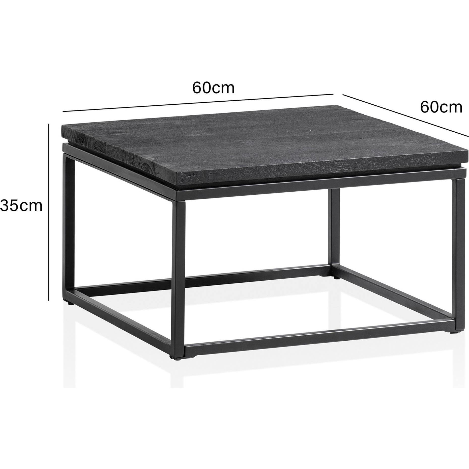 Thumbnail - FineBuy, Couchtisch + Beistelltisch, Modern (60 x 60 x 35 cm)