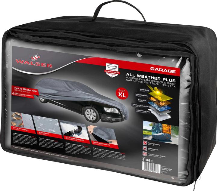 Actual product image Walser Autoplane All Weather Plus, Car Cover Estate Size XL Grey