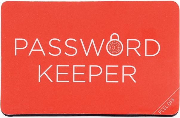 Kikkerland Livre Password Keeper (Non contraignant)